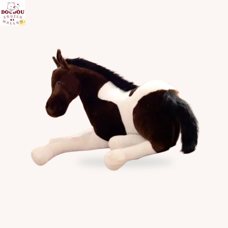 Peluche cheval géant Everest