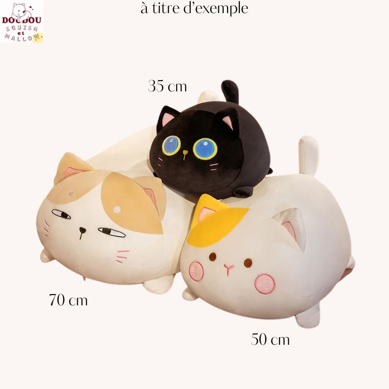 Peluche squishmallow chat 