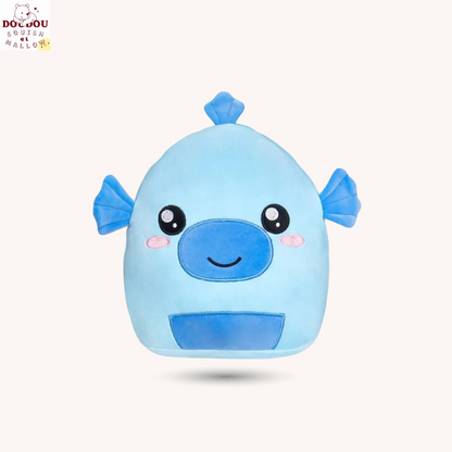 Peluche hippocampe Blue